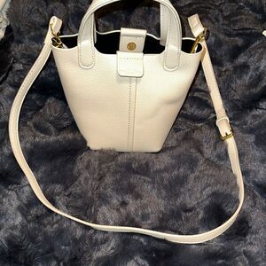 Elegant Cream bucket bag